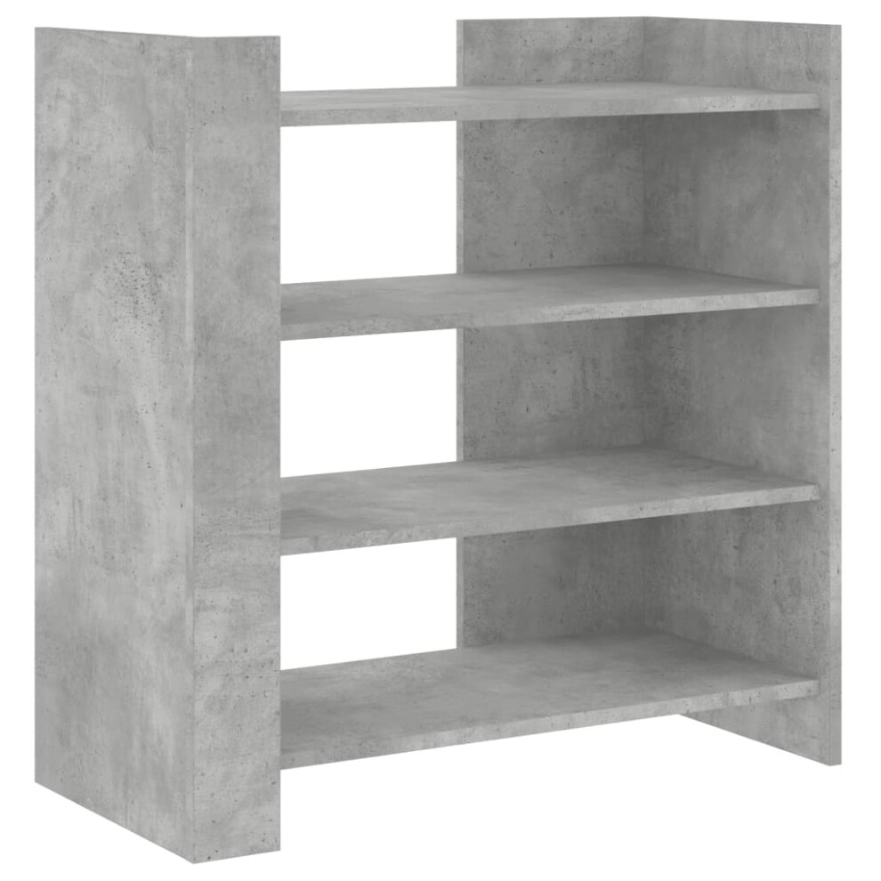 Vidaxl (Concrete Grey, 73.5 X 35 X 75 Cm) Sideboard Home Storage Cupboard Cabinet Highboard White Engineered Wood