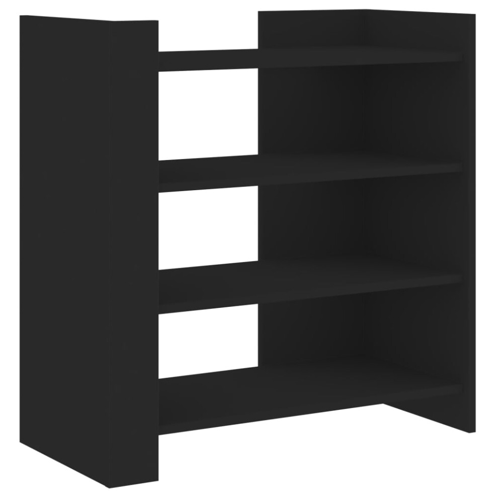 Vidaxl (Black, 73.5 X 35 X 75 Cm) Sideboard Home Storage Cupboard Cabinet Highboard White Engineered Wood