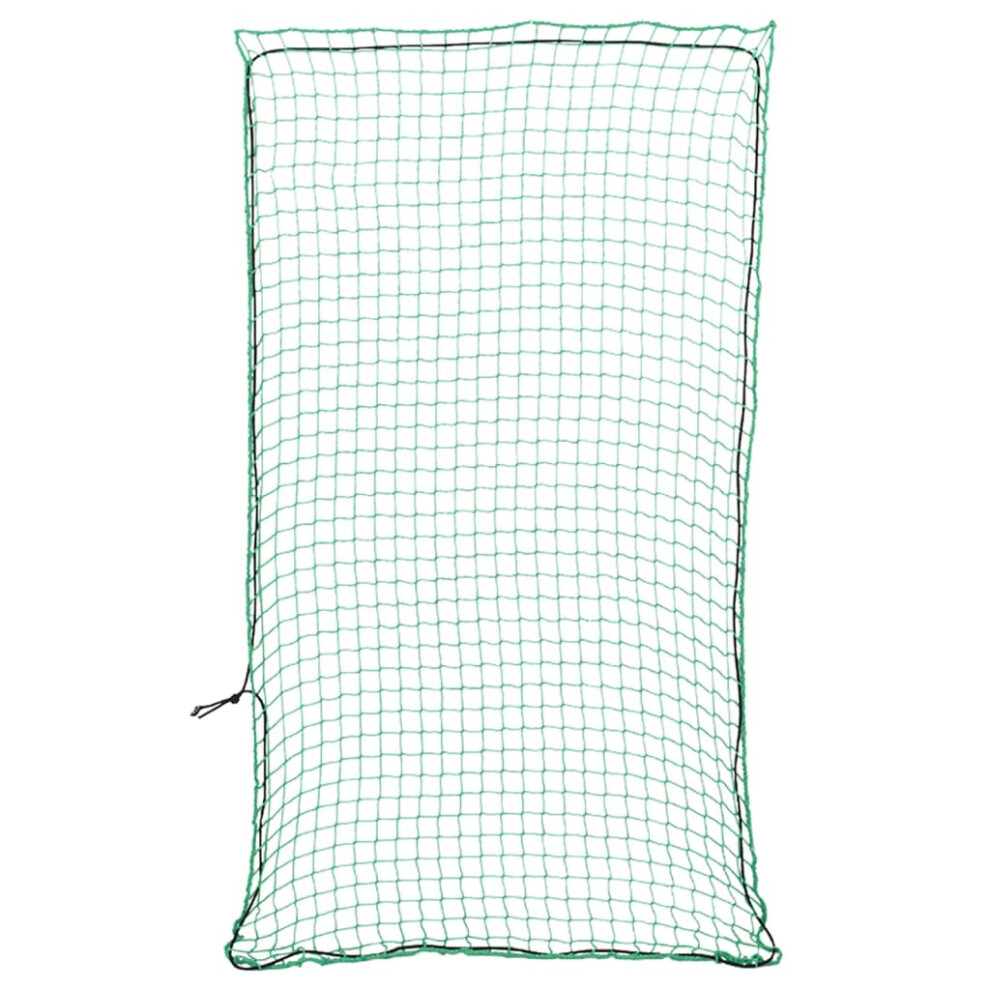 (green, 3 x 1.65 m) vidaXL Trailer Net with Elastic Rope Cargo Net Truck Bed Mesh Net Green PP