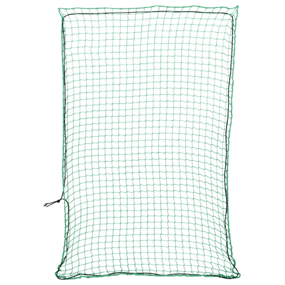 (green, 3.5 x 2.5 m) vidaXL Trailer Net with Elastic Rope Cargo Net Truck Bed Mesh Net Green PP