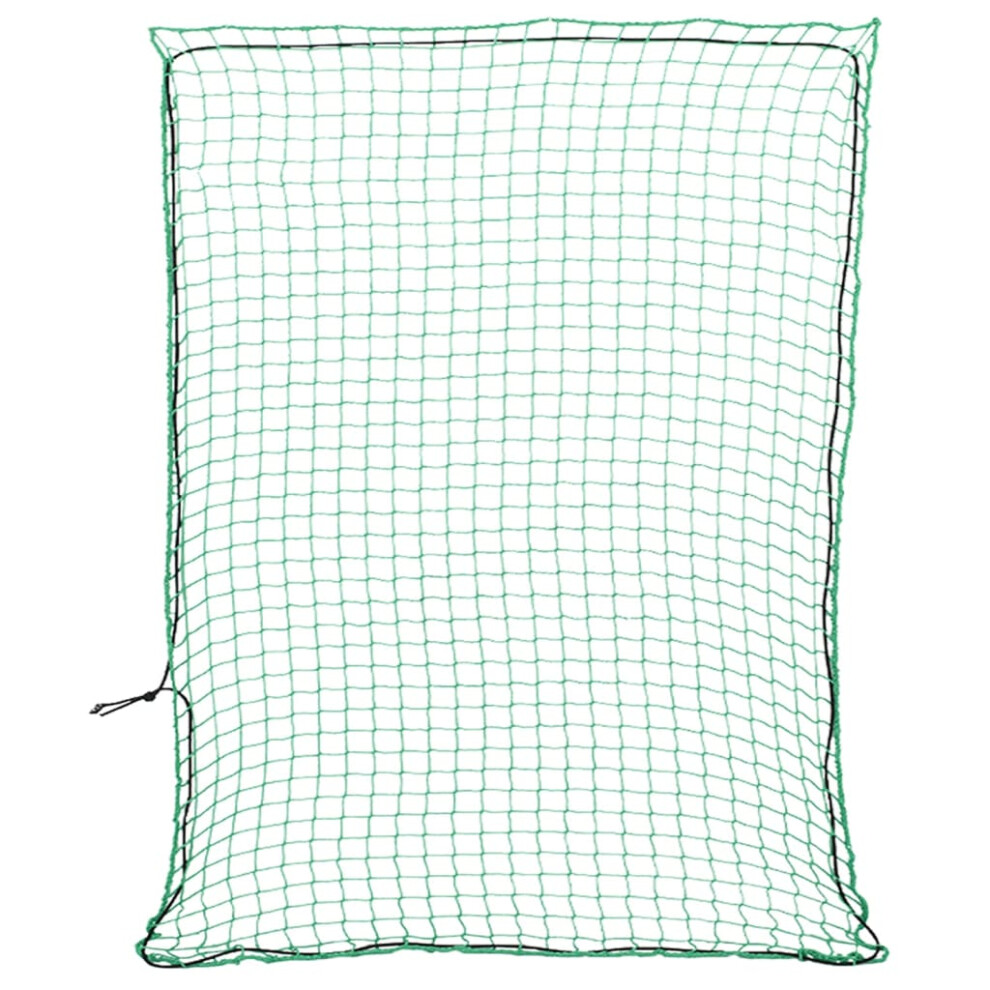 (green, 3 x 2.5 m) vidaXL Trailer Net with Elastic Rope Cargo Net Truck Bed Mesh Net Green PP