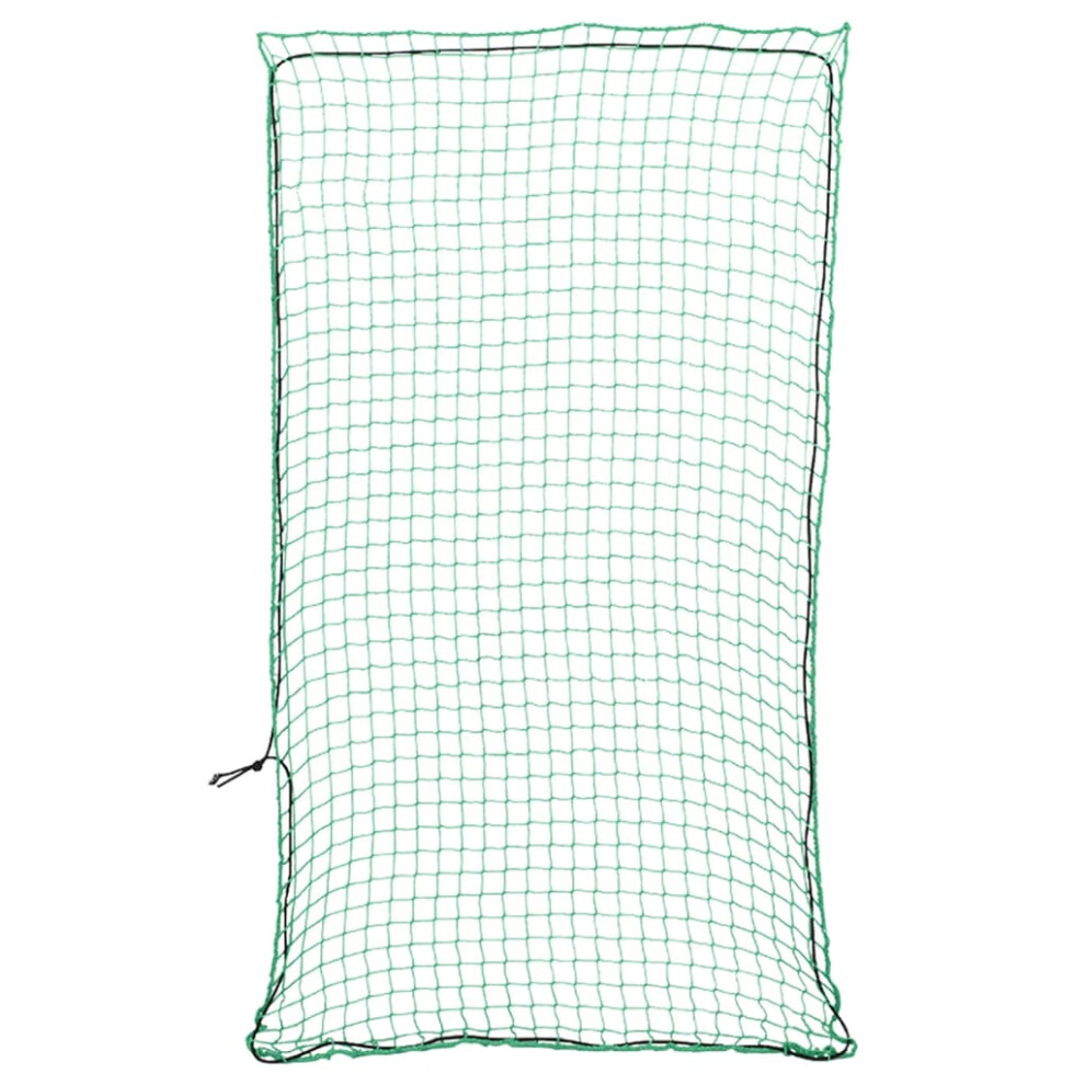 (green, 4.5 x 2.5 m) vidaXL Trailer Net with Elastic Rope Cargo Net Truck Bed Mesh Net Green PP