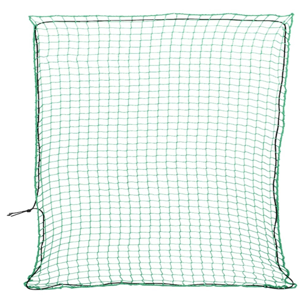 (green, 3 x 3 m) vidaXL Trailer Net with Elastic Rope Cargo Net Truck Bed Mesh Net Green PP