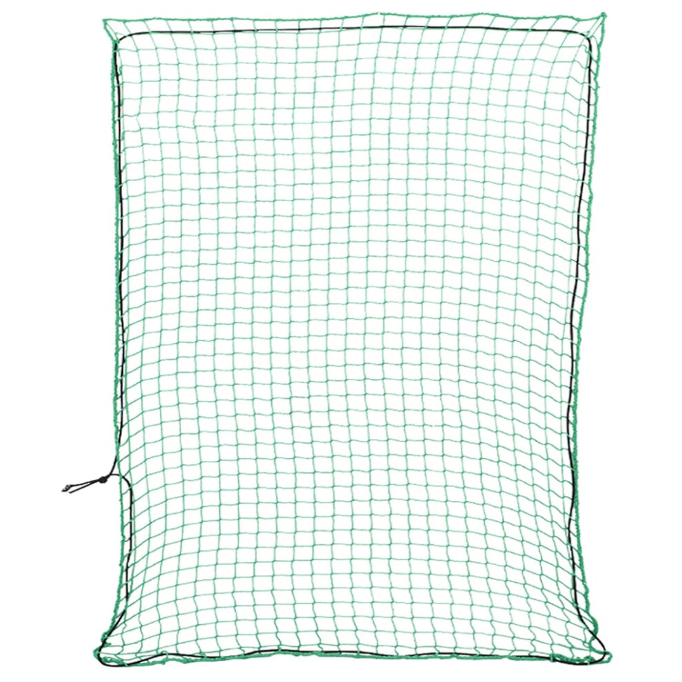 (green, 3.5 x 3 m) vidaXL Trailer Net with Elastic Rope Cargo Net Truck Bed Mesh Net Green PP