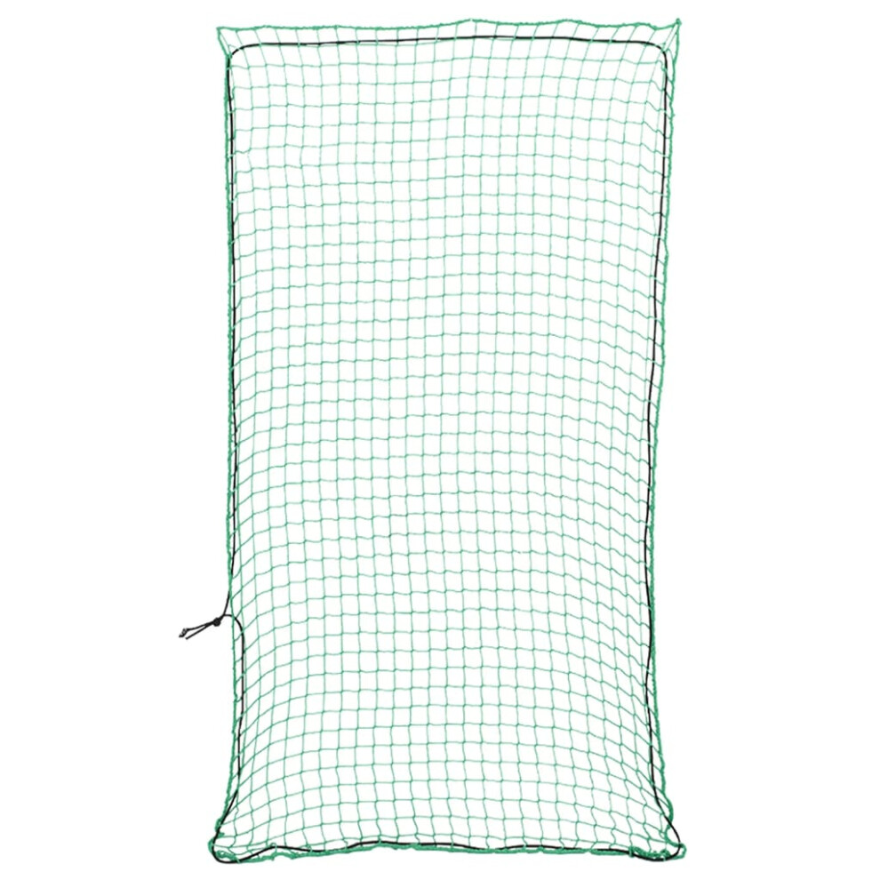 (green, 6 x 3 m) vidaXL Trailer Net with Elastic Rope Cargo Net Truck Bed Mesh Net Green PP