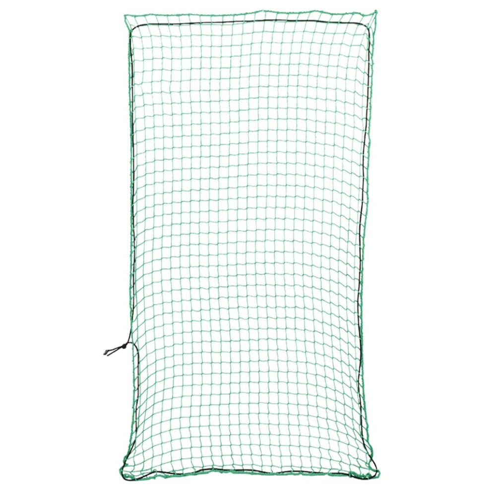 (green, 8 x 3.5 m) vidaXL Trailer Net with Elastic Rope Cargo Net Truck Bed Mesh Net Green PP