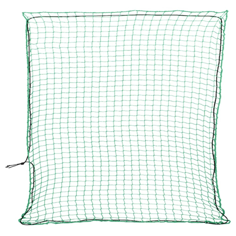 (green, 4 x 4 m) vidaXL Trailer Net with Elastic Rope Cargo Net Truck Bed Mesh Net Green PP