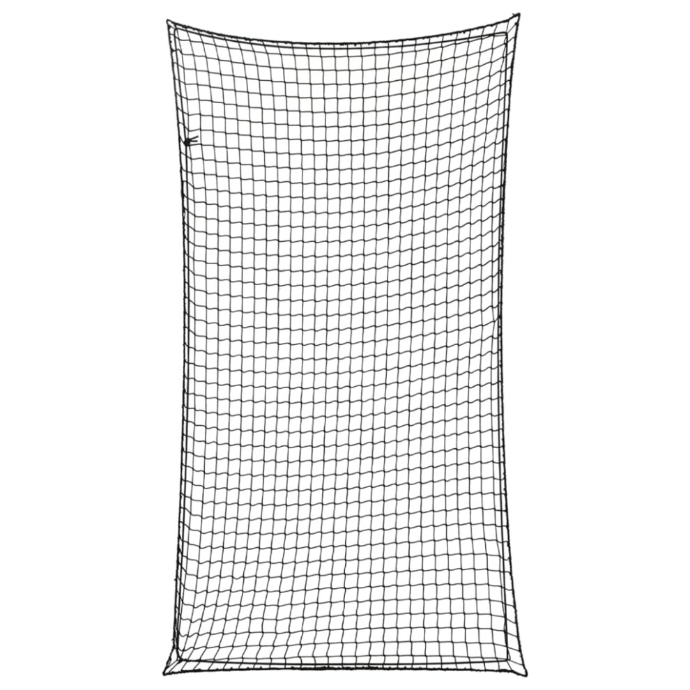 (black, 3 x 1.65 m) vidaXL Trailer Net with Elastic Rope Cargo Net Truck Bed Mesh Net Green PP