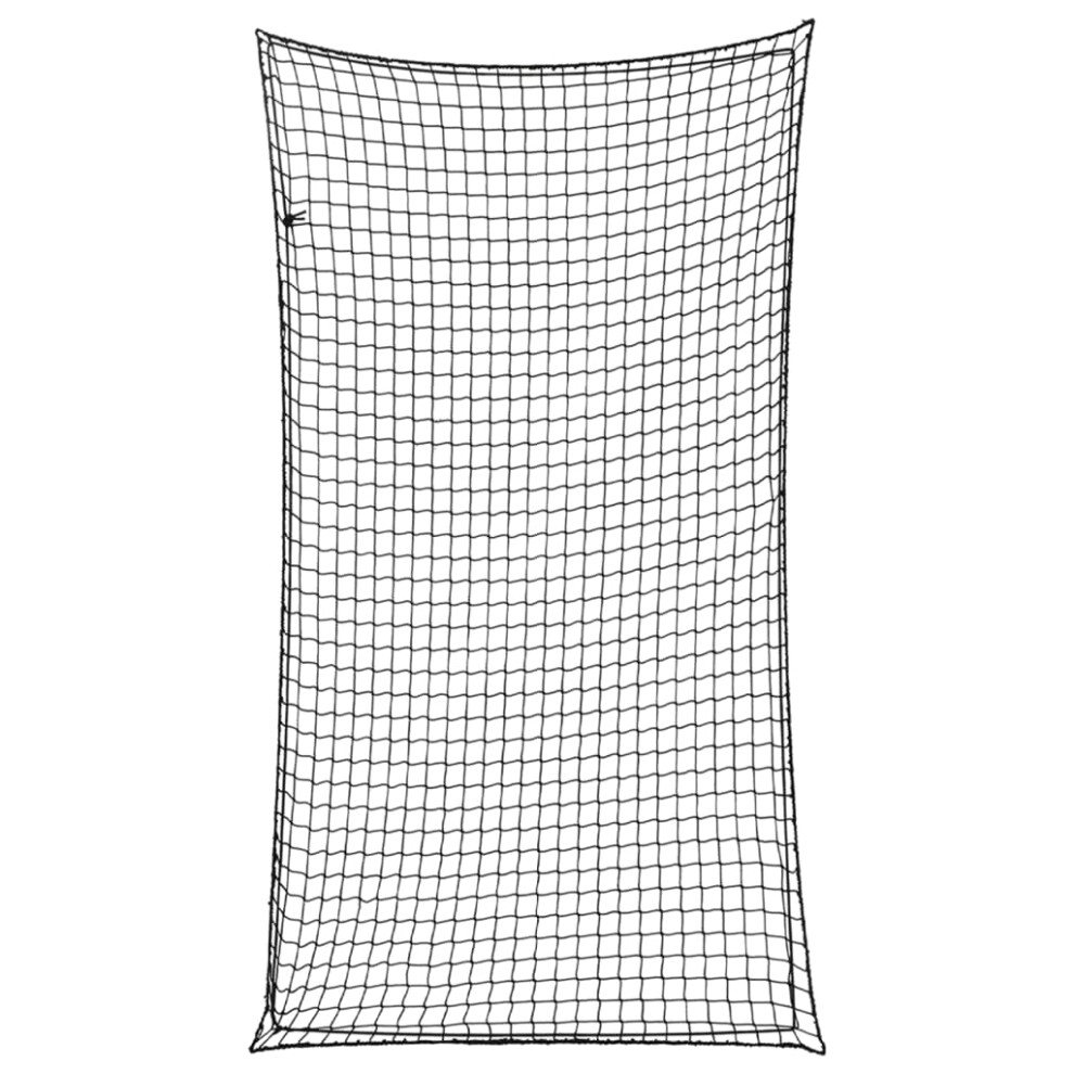 (black, 4.5 x 2.5 m) vidaXL Trailer Net with Elastic Rope Cargo Net Truck Bed Mesh Net Green PP