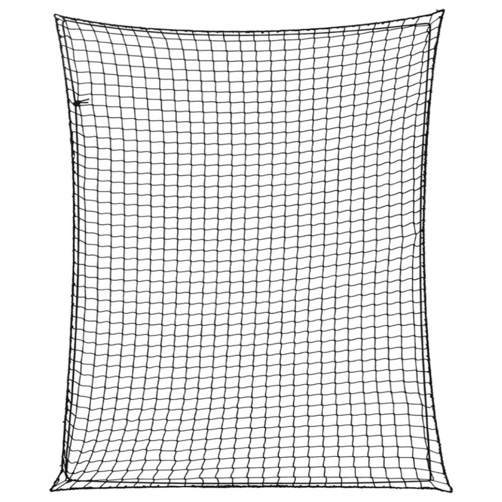 (black, 3 x 2.5 m) vidaXL Trailer Net with Elastic Rope Cargo Net Truck Bed Mesh Net Green PP