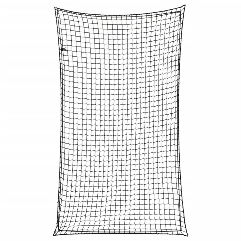 (black, 6 x 3.5 m) vidaXL Trailer Net with Elastic Rope Cargo Net Truck Bed Mesh Net Green PP