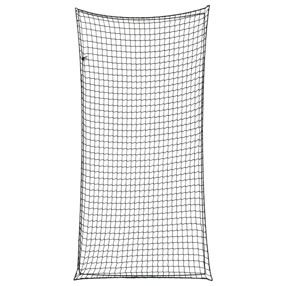 (black, 7 x 3.5 m) vidaXL Trailer Net with Elastic Rope Cargo Net Truck Bed Mesh Net Green PP