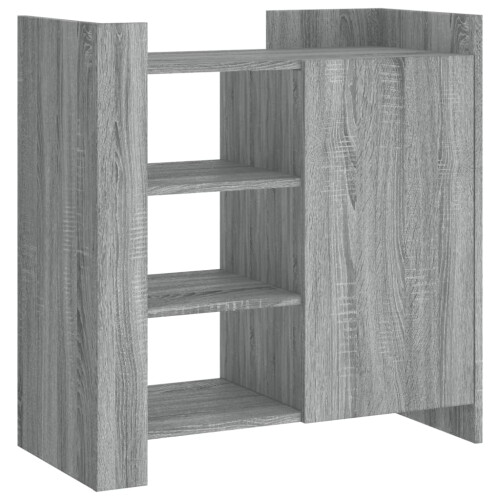 VidaXL (grey sonoma) vidaXL Sideboard Cupboard Side Cabinet Highboard Concrete Grey Engineered Wood 1