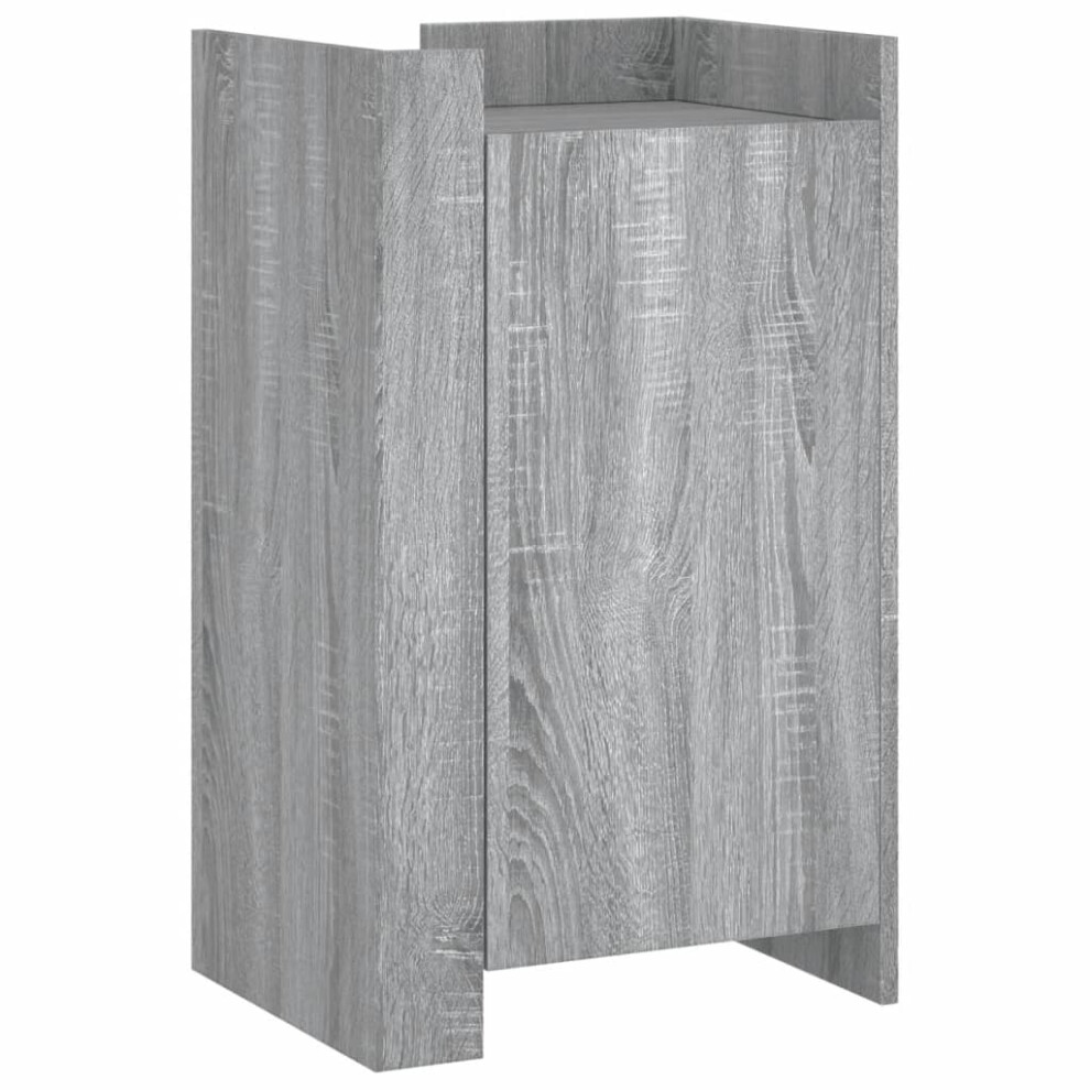 (grey sonoma) vidaXL Sideboard Storage Cupboard Cabinet Highboard Sonoma Oak Engineered Wood