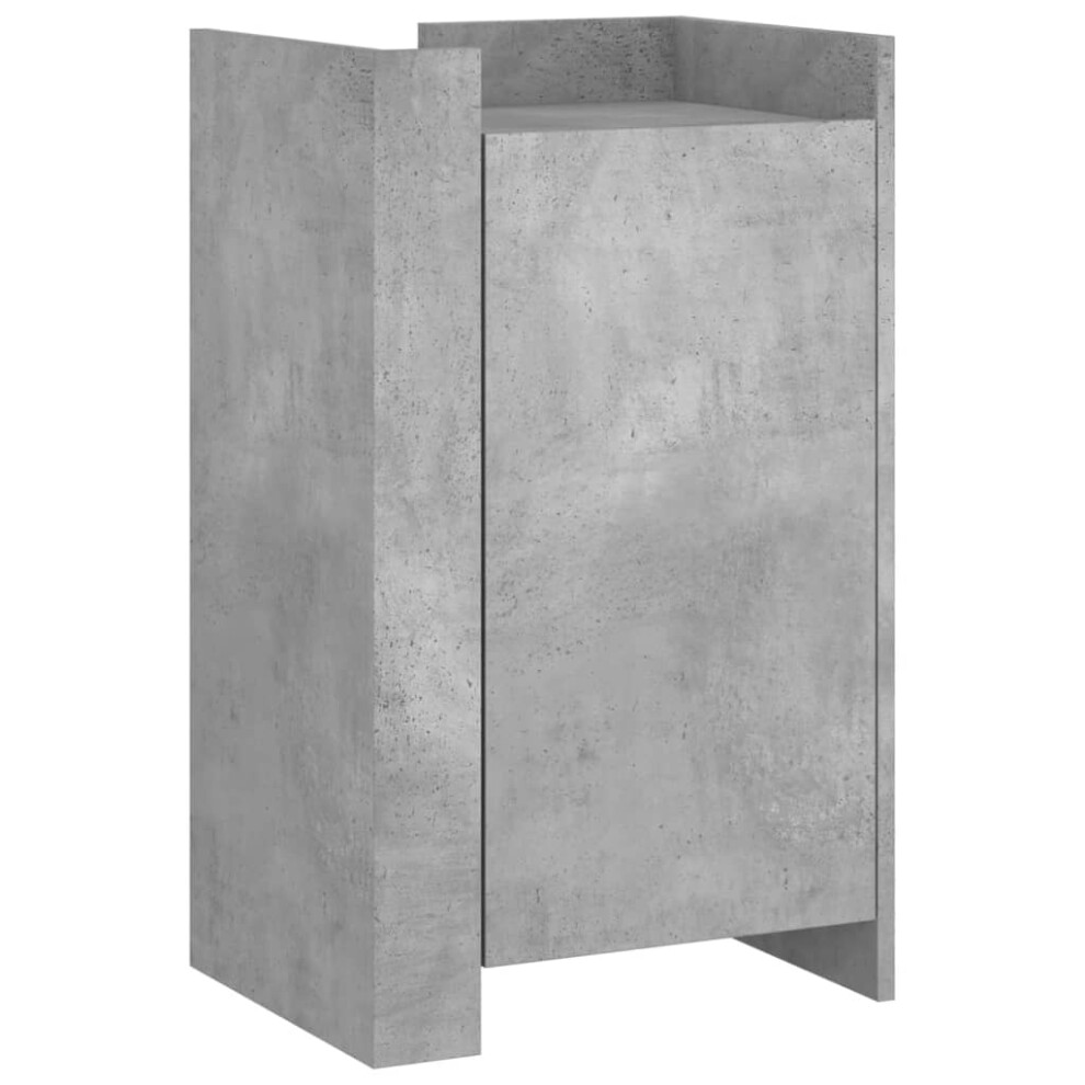 Vidaxl (Concrete Grey) Sideboard Storage Cupboard Cabinet Highboard Sonoma Oak Engineered Wood