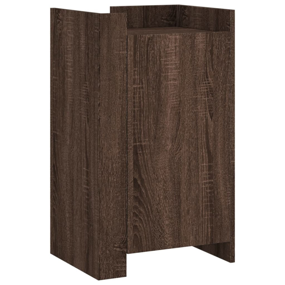 (brown oak) vidaXL Sideboard Storage Cupboard Cabinet Highboard Sonoma Oak Engineered Wood