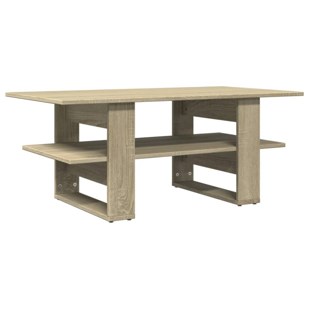 (sonoma oak) vidaXL Coffee Table Hallway Centre End Table Tea Side Table Engineered Wood