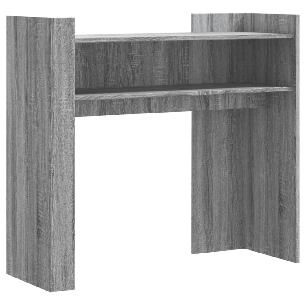 Vidaxl (Grey Sonoma) Console Table Hallway Tea End Table Accent Side Table Engineered Wood