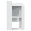 VidaXL (white) vidaXL Office Desk Computer Desk Writing Table Study Table Engineered Wood 5