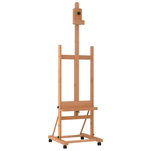 VidaXL vidaXL Easel Stand Wooden Artist Easel Floor Studio Easel Solid Beech Wood 2