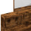 VidaXL (smoked oak) vidaXL Dressing Table with Mirror Cosmetic Table Vanity Desk Makeup Table 7