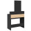 VidaXL (black) vidaXL Dressing Table with Mirror Cosmetic Table Vanity Desk Makeup Table 6