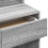 VidaXL (grey sonoma) vidaXL Dressing Table with Mirror Cosmetic Table Vanity Desk Makeup Table 8
