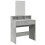 VidaXL (concrete grey) vidaXL Dressing Table with Mirror Cosmetic Table Vanity Desk Makeup Table 2