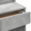 VidaXL (concrete grey) vidaXL Dressing Table with Mirror Cosmetic Table Vanity Desk Makeup Table 8