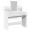 VidaXL (white) vidaXL Dressing Table with LED Cosmetic Table Vanity Makeup Table Grey Sonoma 2