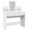 VidaXL (white) vidaXL Dressing Table with LED Cosmetic Table Vanity Makeup Table Grey Sonoma 8