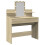 VidaXL (sonoma oak) vidaXL Dressing Table with LED Cosmetic Table Vanity Makeup Table Grey Sonoma 2