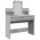 VidaXL (concrete grey) vidaXL Dressing Table with LED Cosmetic Table Vanity Makeup Table Grey Sonoma 2