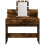 VidaXL (smoked oak) vidaXL Dressing Table with LED Cosmetic Table Vanity Makeup Table Grey Sonoma 5