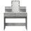 VidaXL (concrete grey) vidaXL Dressing Table with LED Cosmetic Table Vanity Makeup Table Grey Sonoma 5