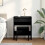 VidaXL (black) vidaXL Dressing Table and Stool Bedroom Cosmetic Table Vanity Makeup Table 3