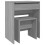 VidaXL (grey sonoma) vidaXL Dressing Table and Stool Bedroom Cosmetic Table Vanity Makeup Table 1