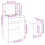 VidaXL (concrete grey) vidaXL Dressing Table and Stool Bedroom Cosmetic Table Vanity Makeup Table 11
