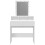 VidaXL (white) vidaXL Dressing Table with LED Cosmetic Table Vanity Makeup Table Sonoma Oak 5
