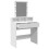 VidaXL (white) vidaXL Dressing Table with LED Cosmetic Table Vanity Makeup Table Sonoma Oak 9