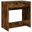VidaXL (smoked oak) vidaXL Dressing Table with Mirror Cosmetic Table Makeup Table Grey Sonoma 7