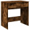 VidaXL (smoked oak) vidaXL Dressing Table with Mirror Cosmetic Table Makeup Table Grey Sonoma 2