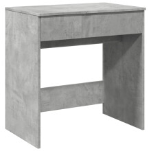 (concrete grey) vidaXL Dressing Table with Mirror Cosmetic Table Makeup Table Grey Sonoma