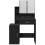 VidaXL (black) vidaXL Dressing Table with Cabinet Cosmetic Table Vanity Desk Makeup Table 5