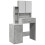 VidaXL (concrete grey) vidaXL Dressing Table with Cabinet Cosmetic Table Vanity Desk Makeup Table 2