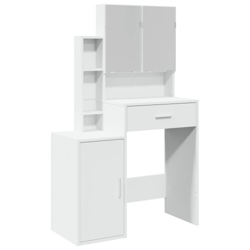 VidaXL (white) vidaXL Dressing Table with Cabinet Cosmetic Table Vanity Desk Makeup Table 1