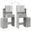 VidaXL (concrete grey) vidaXL Dressing Table with Cabinet Cosmetic Table Vanity Desk Makeup Table 9