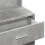 VidaXL (concrete grey) vidaXL Dressing Table with Cabinet Cosmetic Table Vanity Desk Makeup Table 10