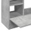 VidaXL (concrete grey) vidaXL Wall-Mounted Desk Home Folding Table Drop-Leaf Table Engineered Wood 7