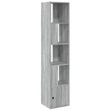 (grey sonoma, 40 x 36 x 189 cm) vidaXL Bookcase Bookshelf Book Rack Storage Cabinet Cupboard Engineered Wood